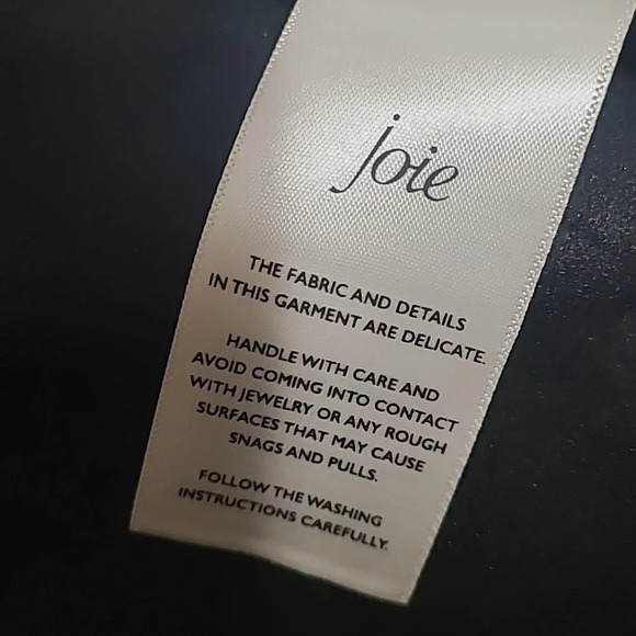 Joie Faux Leather Pants - Size 8 - Picture 9 of 9